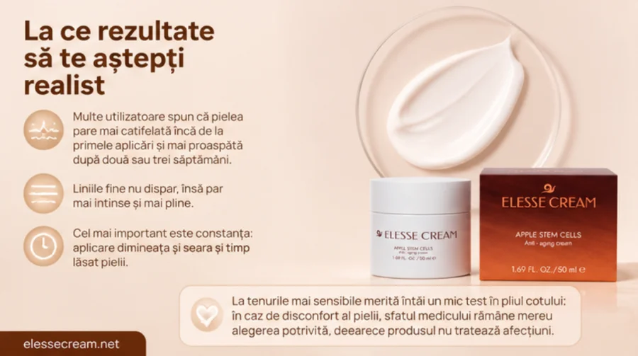 Elesse Cream Anwendung für ein frischeres Hautbild
