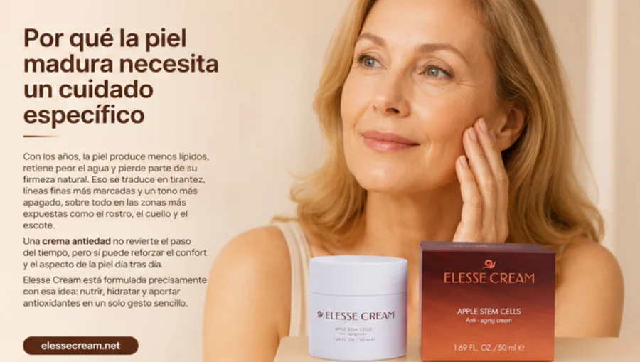 Elesse Cream — cuidado antiedad de la piel del rostro