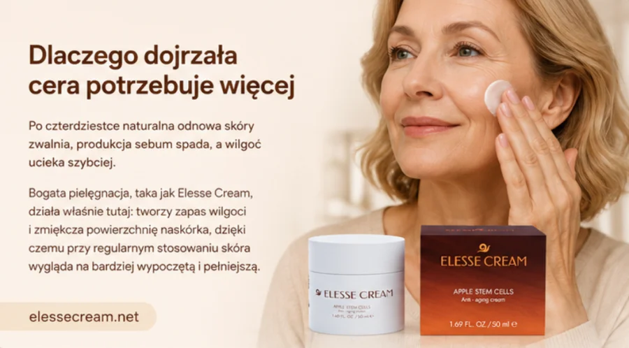 Elesse Cream für reife, trockene Haut – Anti-Aging-Pflege