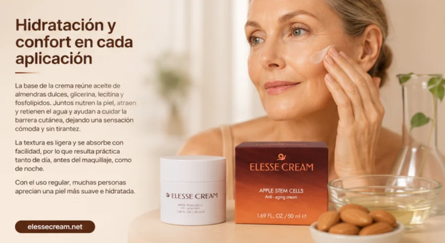 Elesse Cream — hidratación y confort de la crema facial