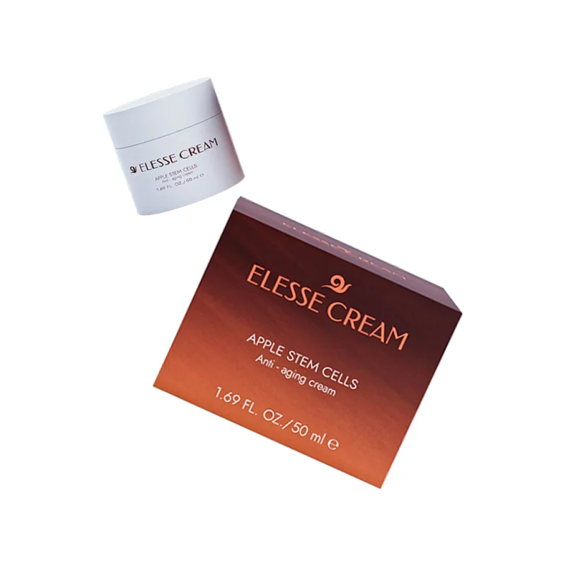 Elesse Cream, borcănelul și cutia produsului